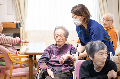 ナーシングホームしあわせ西野での暮らし